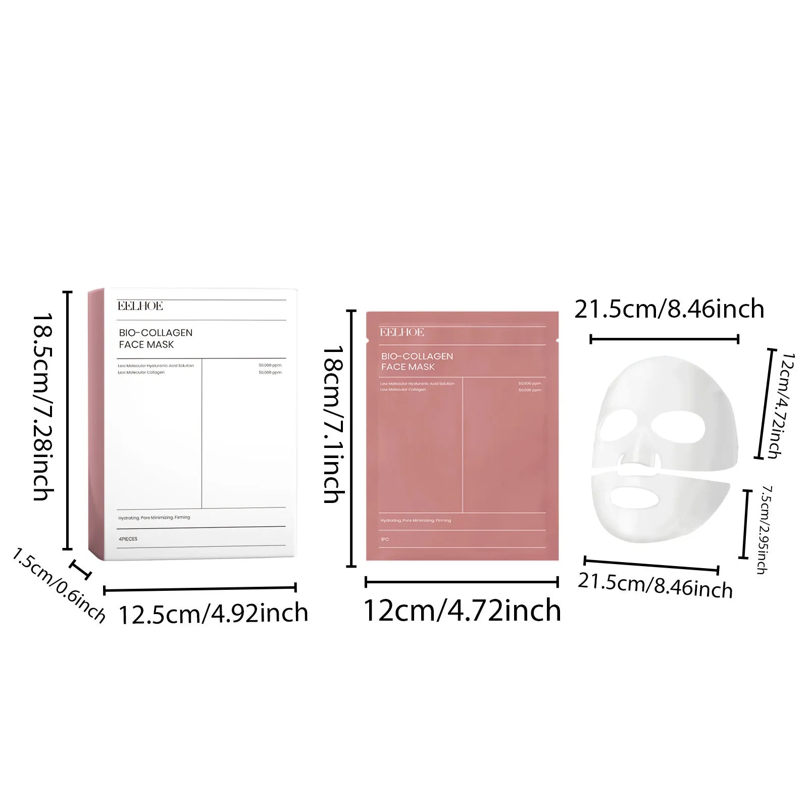 Eelhoe Bio Collagen Face Mask Set
