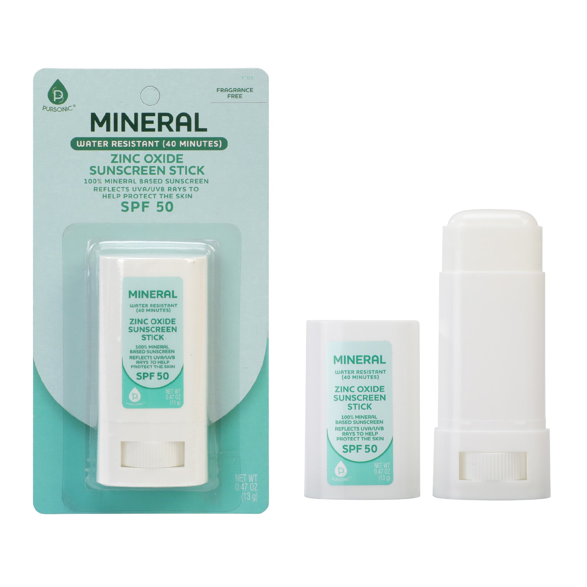 Mineral Zinc Oxide Sunscreen Stick SPF 50 – Broad Spectrum Sun Protection