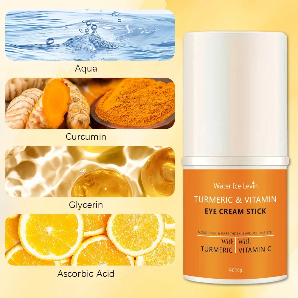 Turmeric Vitamin C Eye Cream Stick for Bright Eyes